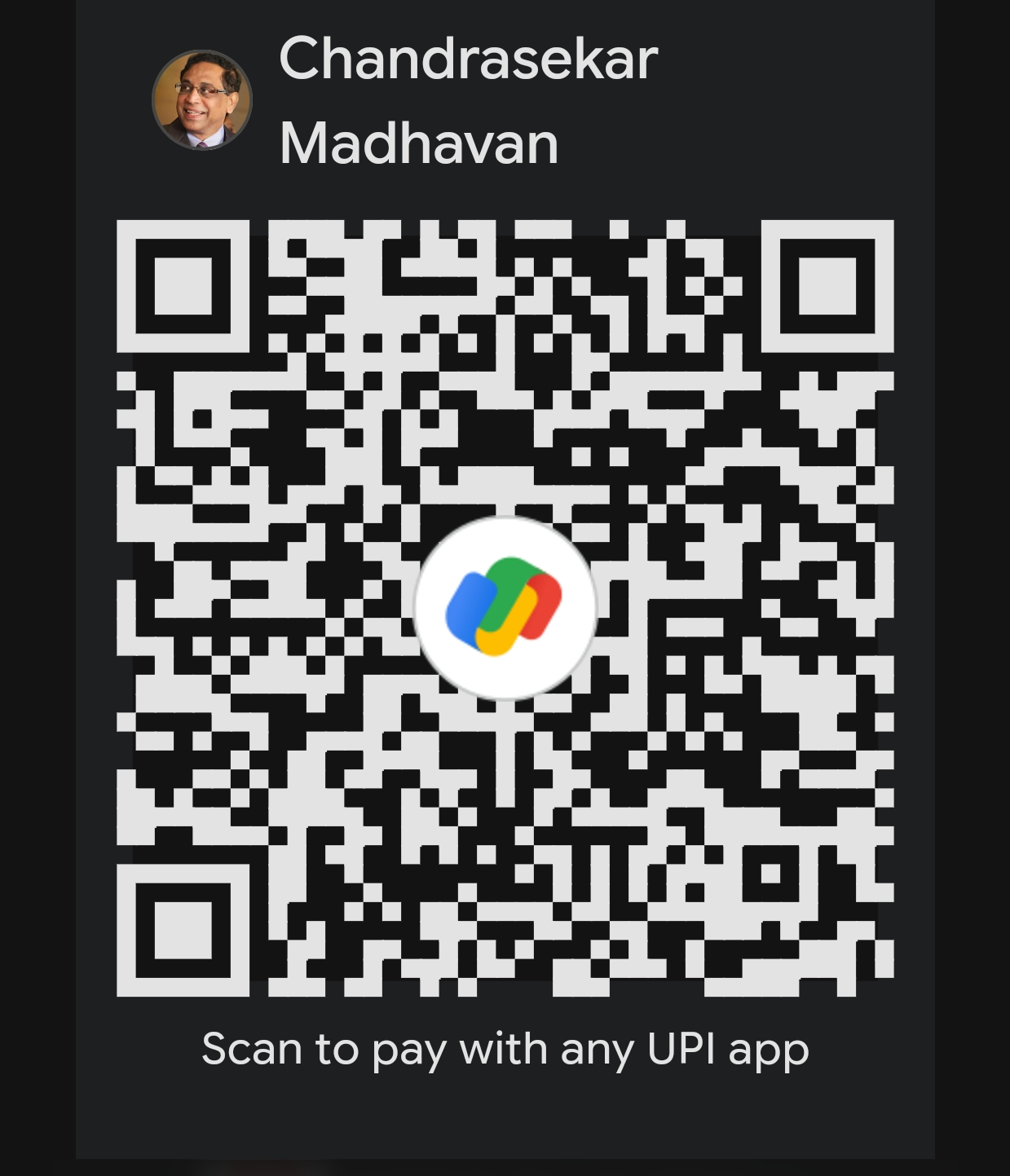 UPI Payment QR Code